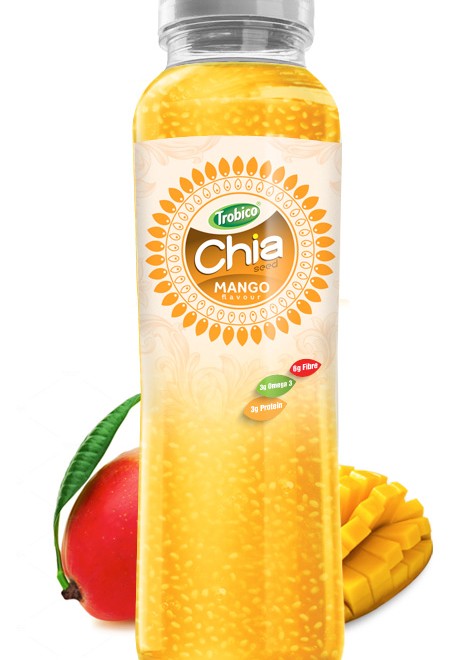 350ml Chia Seed Mango Flavour Pet bottle